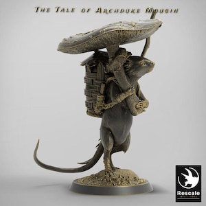 D&D Miniature Miniature – DnD 28mm 32mm Tabletop RPG Figurine | 3D Printed Resin Unpainted | Premium Fantasy DnD Miniature Mini Figure