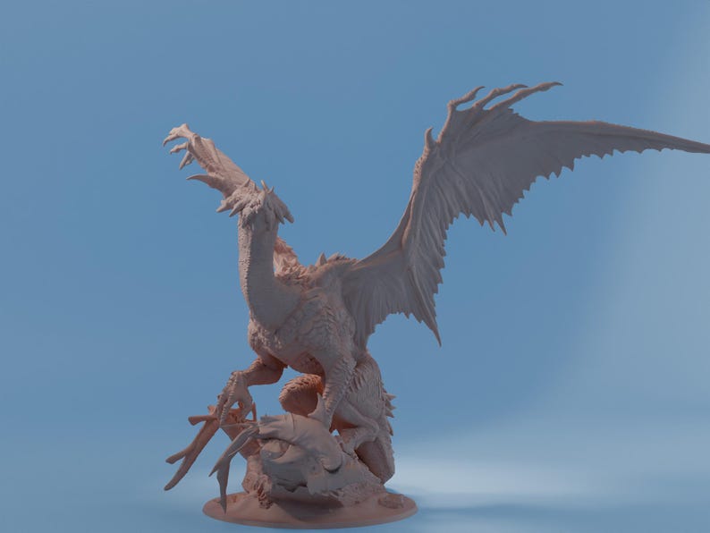 Figurine Dragon 3D 60 Cm - Bleu, Vert, Violet, Mobile, Pour Enfants, Collectionneurs, Jeu Créatif, Matériau Plastique Durable