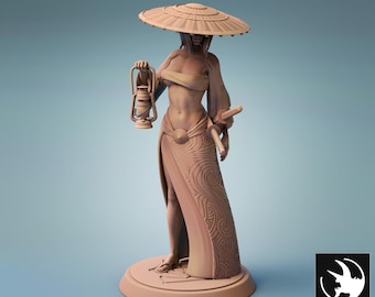 Tabaxi Rogue 'Naomi' – Dungeons And Dragons Miniature – DnD Female Figure By Arcane Minis