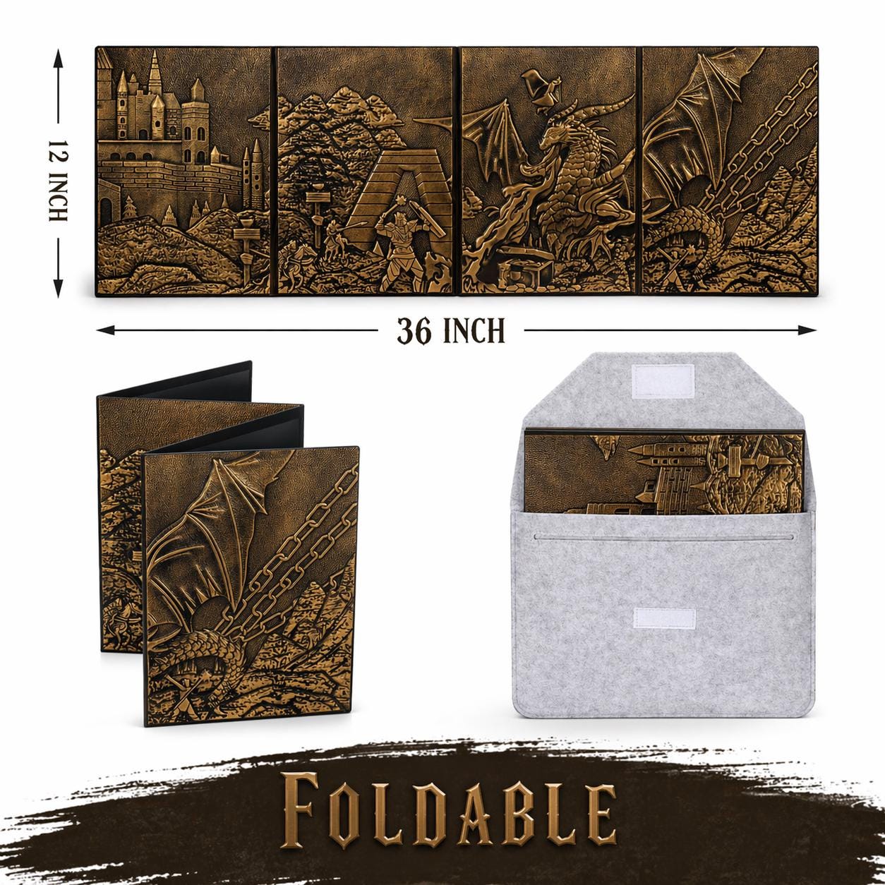 Dungeon Master Screen 5e – Foldable DM Screen With Custom Inserts | Dnd ...