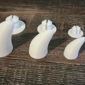 3D Printed Fursuit Claw Sets, Long