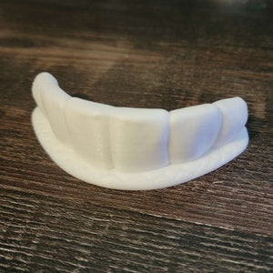 3D Printed Toony Herbivore Fursuit Teeth