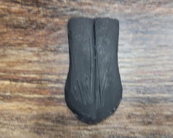 Lengua de silicona negra plana Miscast - LISTA PARA ENVIAR