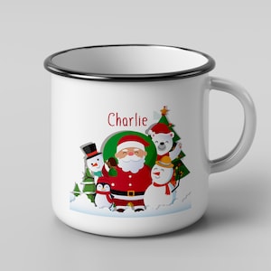 Personalised Christmas Mug For Kids | Personalised Christmas cup | Christmas eve box filler | Christmas mug | Christmas stocking stuffer |