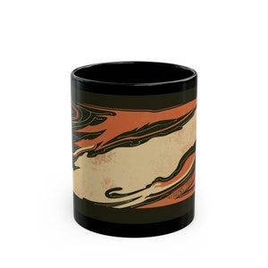 Art Nouveau Mug, Elegant, Sophisticated 11 oz 00037
