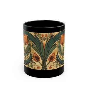 Art Nouveau Mug, Elegant, Sophisticated 11 oz 00014