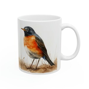 Michigan State Bird Mug American Robin