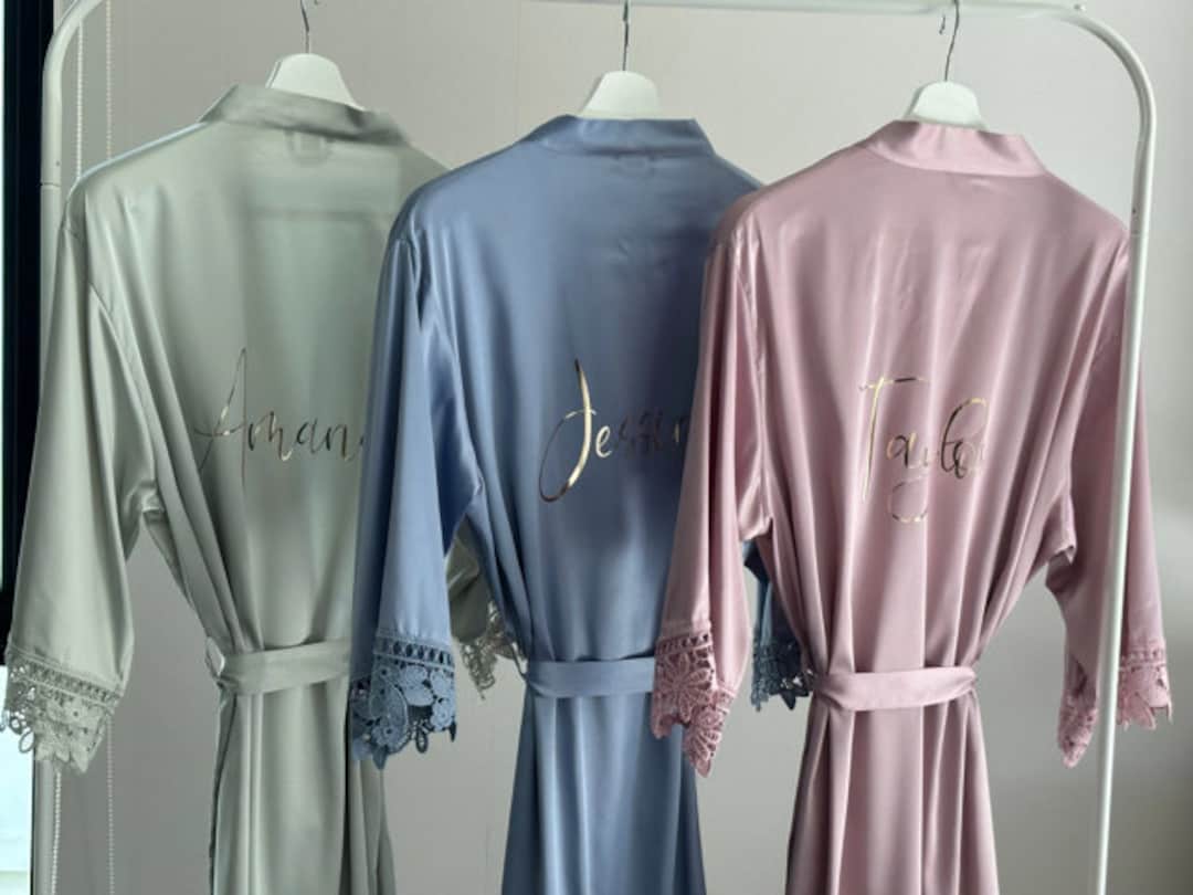 Celebrating Friendship: Bridesmaid Robes and Unique Personalized Gifts ...