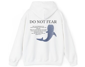 Whale Shark Hoodie, Beachy Hoodie Shark, Hoodie Coconut Girl, Jesus Hoodie, Christian Crewneck, Faith Over Fear, Surf Hoodie Beach, Hoodie