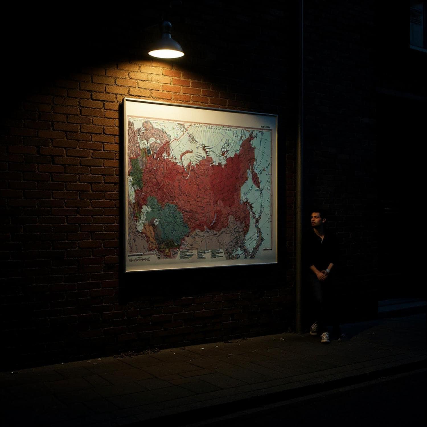 Cold War USSR Political Map - Soviet Union Poster [english Language] - Etsy