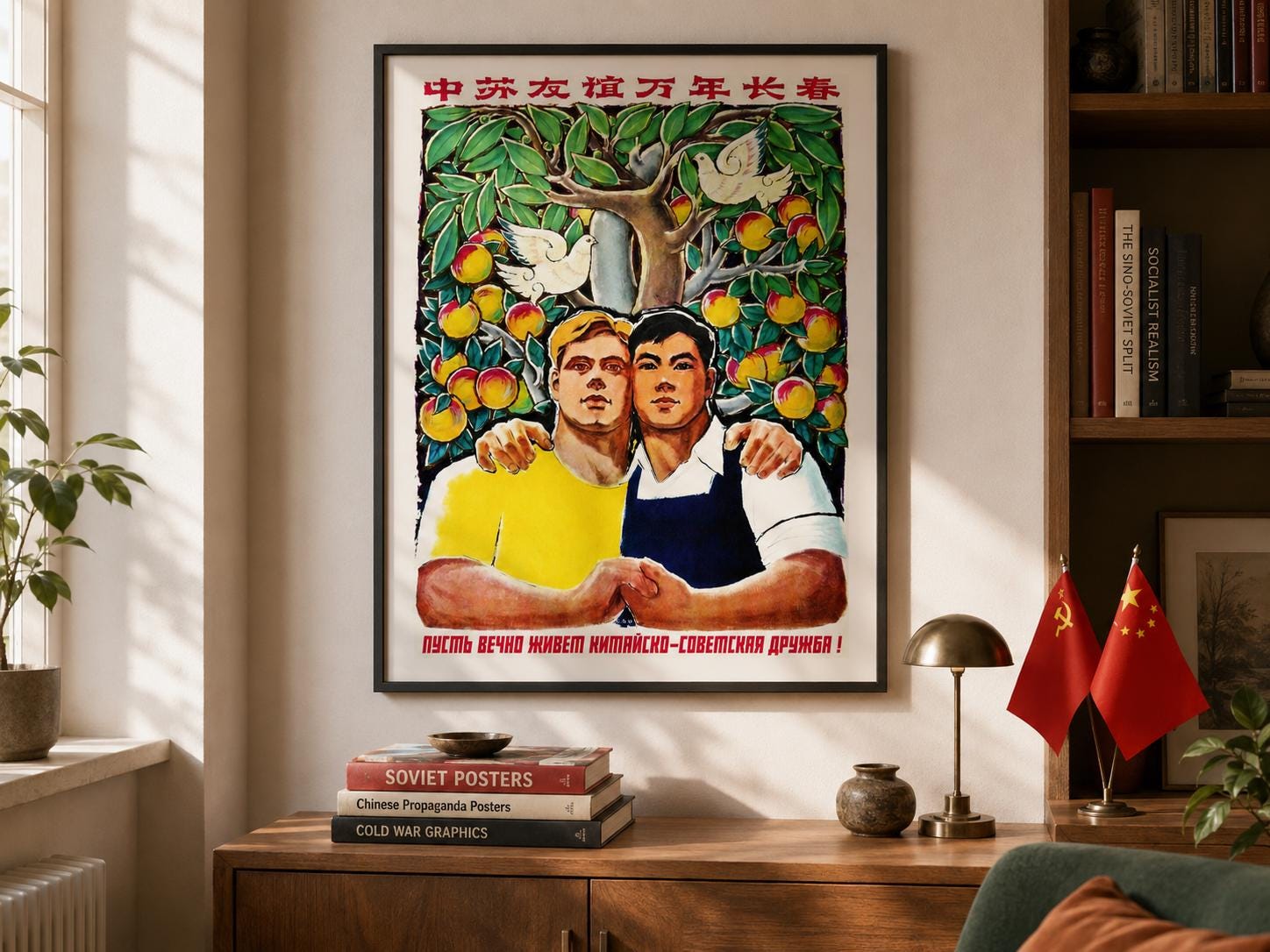 Long Live Soviet-chinese Friendship – 1959 Poster Reprint - Etsy