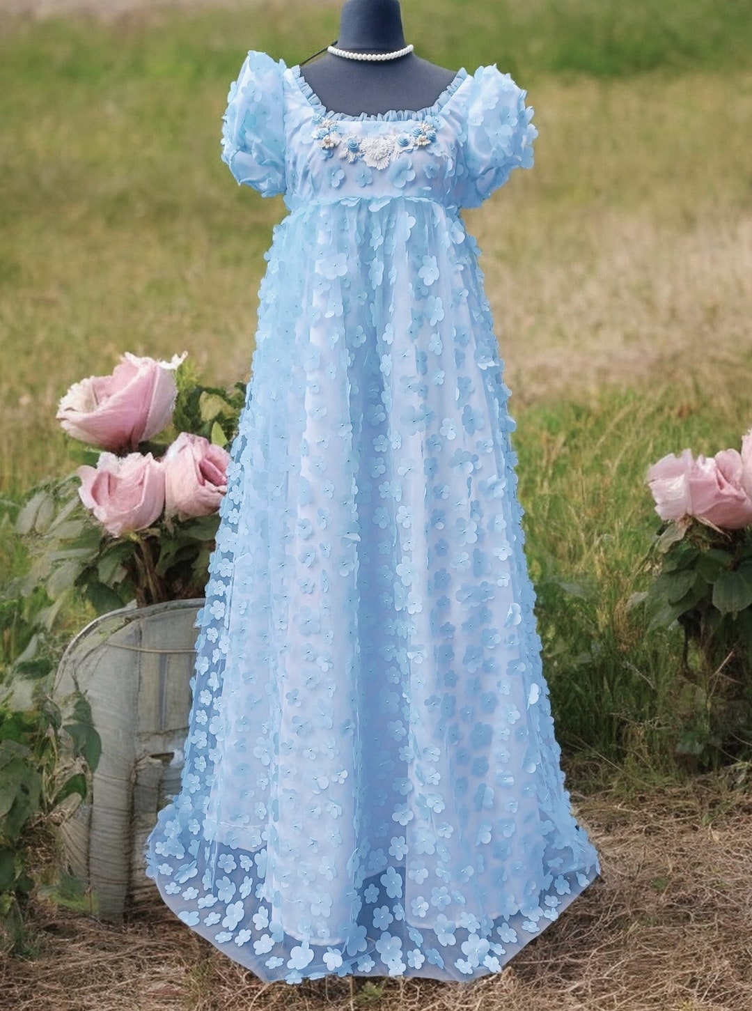 Abo da ballo con manica a farfalla con cintura maxi - Shein Abo da ballo con manica a farfalla con cintura maxi - Shein