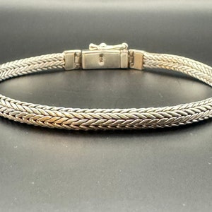 Handmade Sterling Silver Bracelet, Gift , Jewelry For Him