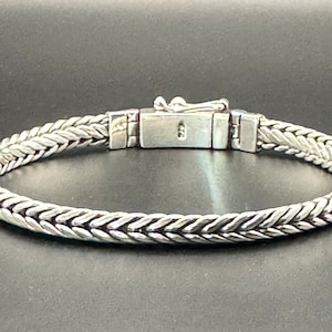 Handmade Sterling Silver Bracelet ,Gift , Jewelry For Him