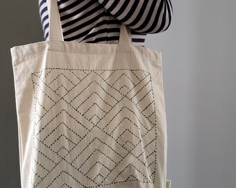 Tote bag brodé