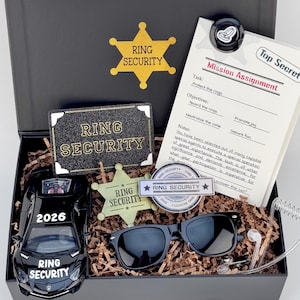 Ring Security Personalized Proposal Gift Box, Wedding Invitation For Ring Bearer, Page Boy, Ring Boy, Ring Bearer Proposal Box, Will You Be