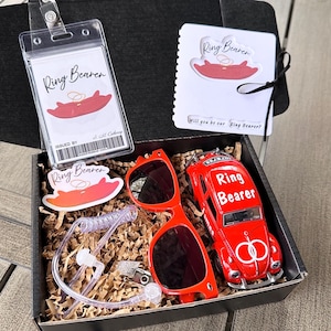 Ring Bearer Gifts, Ring Bearer Proposal Box, Ring Security Box, Ring Security Gift, Ring Security Proposal, Wedding Boy Gift Box, Ring Dude