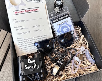 Ring Bearer Proposal, Ring Security Box, Ring Security Proposal