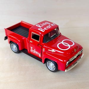 Personalized Ring Bearer Gift, Groom Gift, Ring Security, Wedding Boy Gift, Engagement Party Gift, Ring Bearer Truck, Ring Bearer Proposal