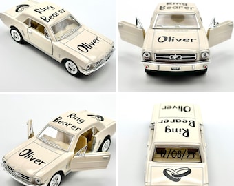 Personalized, Ring Bearer Gift, Ring Bearer Proposal Box, Groomsmen Gift, Grooms, Gift Wedding Boy, Toy Car, Custom Ring Bearer, Ring Dude