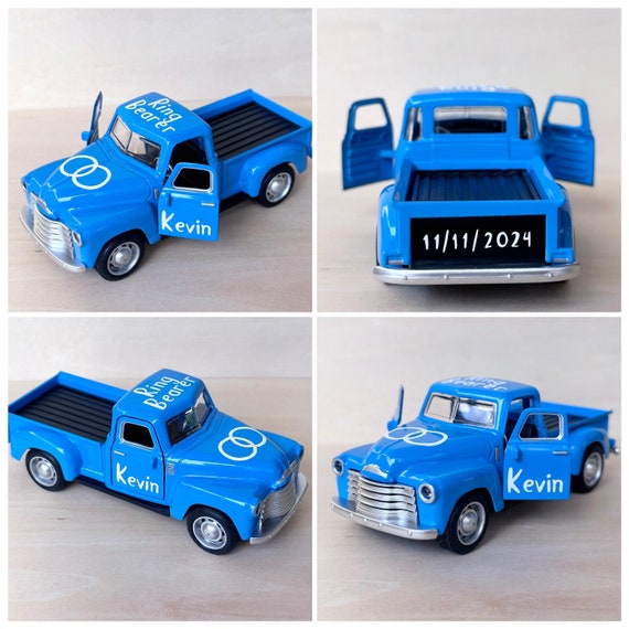 Personalized, Ring Bearer Gift, Ring Bearer Truck, Ring Security Gift Groom Gift Wedding Decor Wedding Party Gifts Father of the Groom/Bride