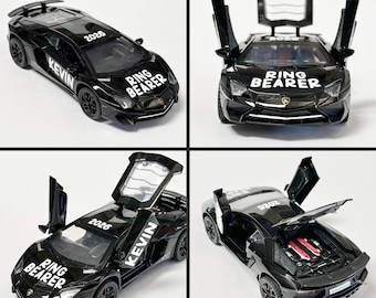 Ring Bearer Car, Personalized Proposal Gift For Ring Bearer, Ring Security Gift, Wedding Boy Toy, Customized Gift For Ring Bearer, Ring Dude