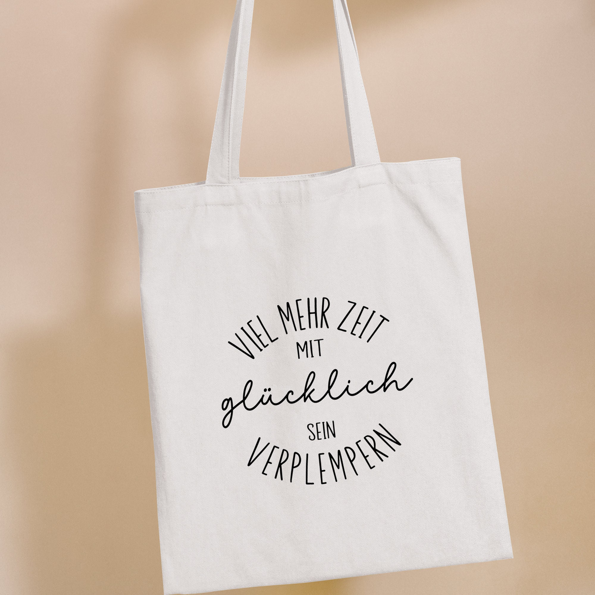 Coole Jutebeutel Mit Spruch "Ich Hör Immer Nur Mimimi" - Baumwolltasche Waschbar, Stylisch & Praktisch Für Einkauf, Stadt & Freizeit