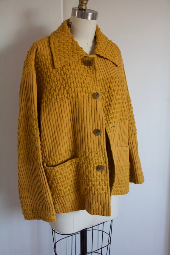 Hai Sporting Gear - Issey Miyake 70s Mustard Text… - image 2