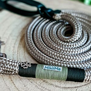 Führstrick | 10mm | 12mm | Tau | 2m | 3m | XXL-Wirbelkarabiner möglich | Biothaneklatsche | Führseil | individuelles Design
