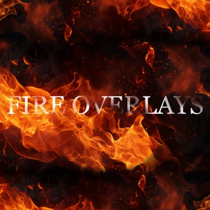 146 4k Fire Overlays Mega Bundle - Verbeter uw bewerkingen - Photoshop Overlays - PNG - Digitaal - 4K