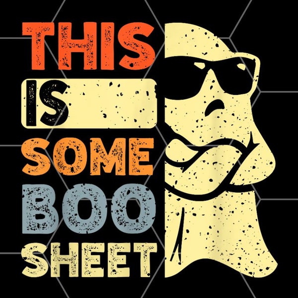 This Is Some Boo Sheet Ghost Halloween Costume Men Women png