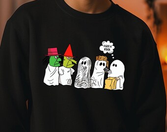 I Got A Rock Sweatshirt, Trick Or Treat Halloween Sweater, Halloween Ghost Shirt, Spooky Halloween Hoodie, Spooky Shirt, Funny Ghost Shirt,