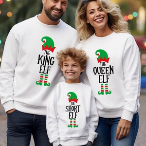 Custom Christmas Elf Family Matching Shirts: Funny Group Shirt