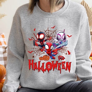Spidey and Friends Halloween Sweatshirt - Spider Mom/Dad Tee