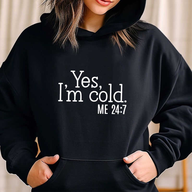 I am not shy I am just cold Hoodie Sweatshirt for Men