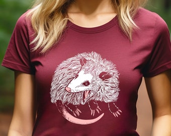 Opossum Graphic Sweatshirt, Funny Animal Lover Gift