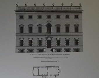 B&W Architectural Facade - Nottingham - Home of John Plumtre - Colin Campbell