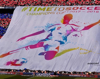 Large format personalized tarpaulin