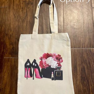 Benutzerdefinierte Canvas Tragetaschen für Mädchen und Frauen | Einzigartige Designs für jeden Anlass | Geschenkidee für ihren Geburtstag, Abschlussfeier, Muttertag