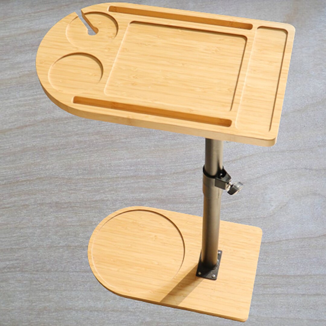 Sofa Tray Table for Couch Arm Side Table Tray Small Space Etsy