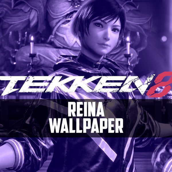 Tekken 8 Reina Dual Screen Wallpaper 5120x1440