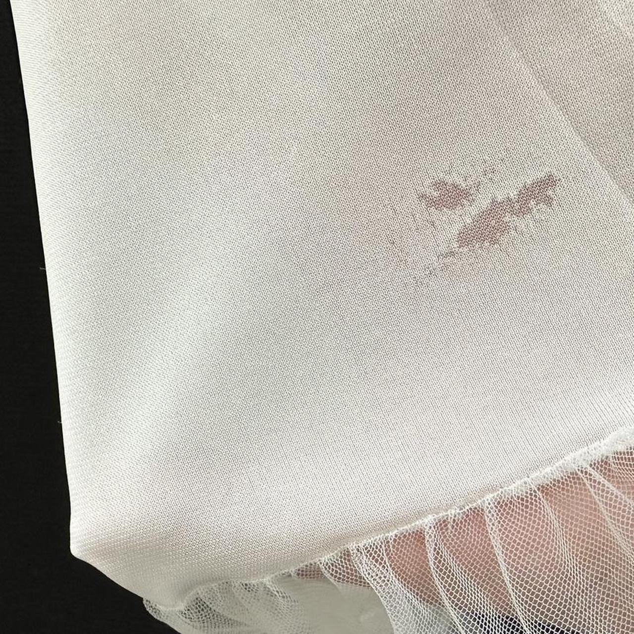 Handmade White Sheer Nylon Satin Slip Midi Skirt Etsy — free download