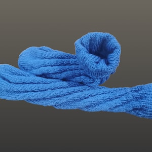 Spiral socks for shoe sizes 19 to 25 [knitting instructions in German]