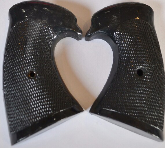 Colt police positive special pistol grips Jet black p… - Gem