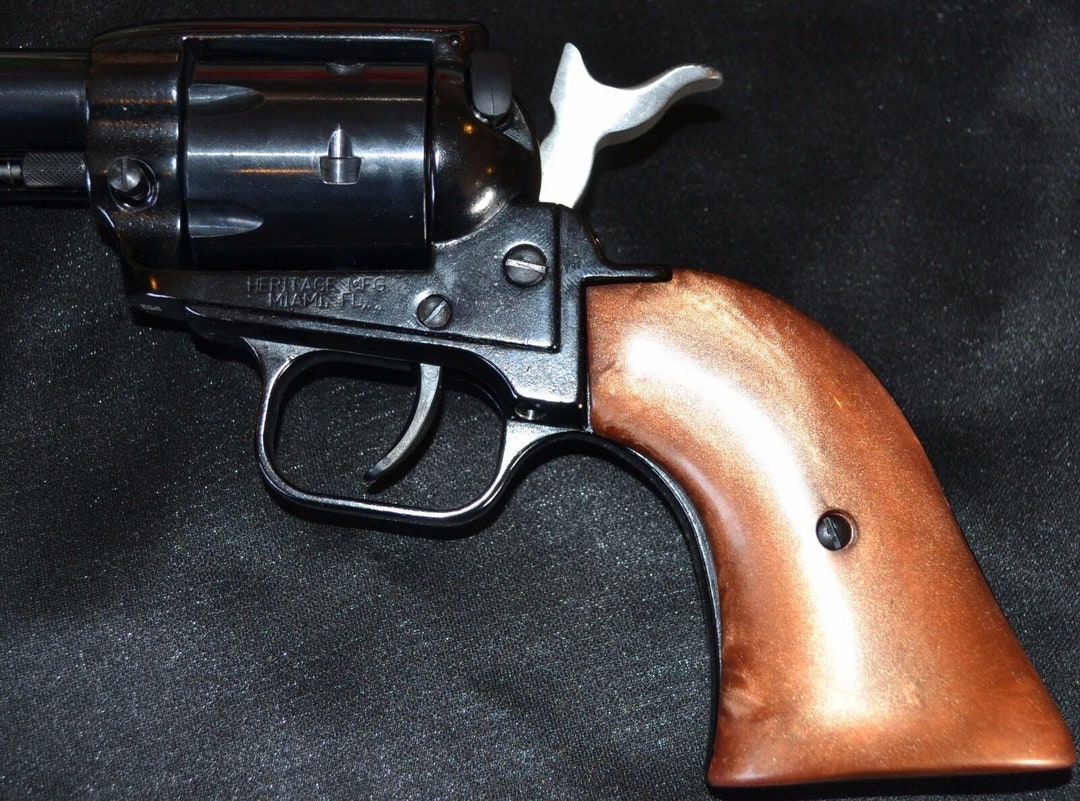 Heritage Rough Rider Pistol Grips With Screw Super Bronze Etsy