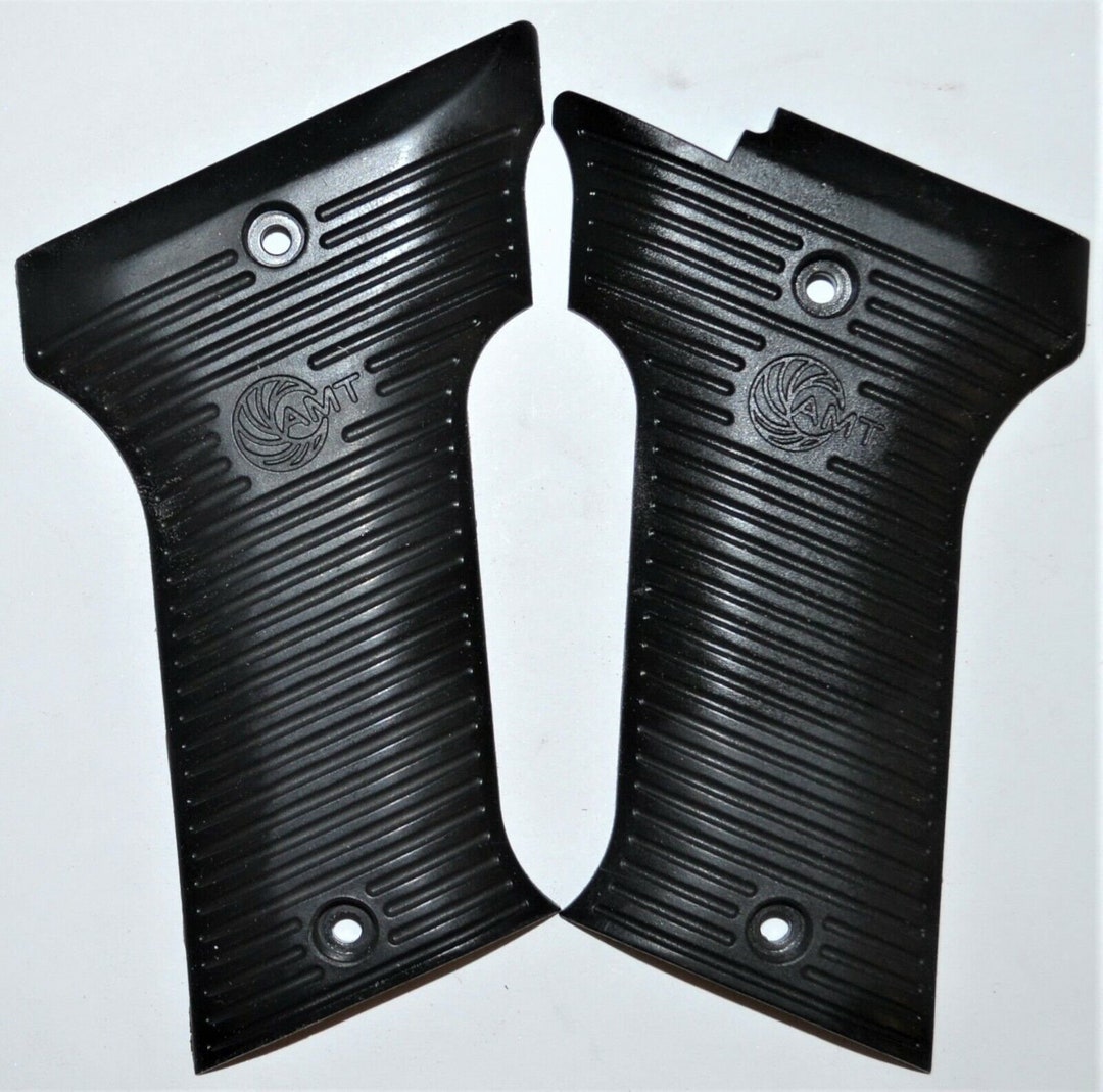 AMT Automag II Pistol Grips Black Plastic Etsy