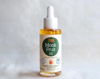 Monk Fruit Drops (50ml) – Natural Liquid Sweetener, Keto-Friendly
