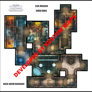 BACK-ROOM BARGAINS - Hired Guns Nebenmissionskarte