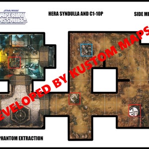 PHANTOM EXTRACTION - Hera Syndulla und C1-10P Nebenmissionskarte