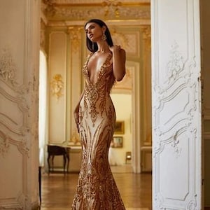 gold lace mermaid wedding dress Sophia Tolli satin Wedding Dress lace mermaid trumpet